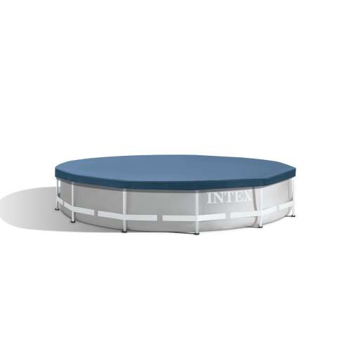INTEX 366 cm runder Pool-Abdeckung, blau, für oberirdische Pools