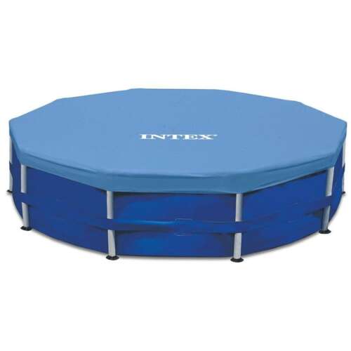 Intex 28030 okrúhla plachta na bazén, Š305xV25 cm, PVC, námornícka modrá 46176723