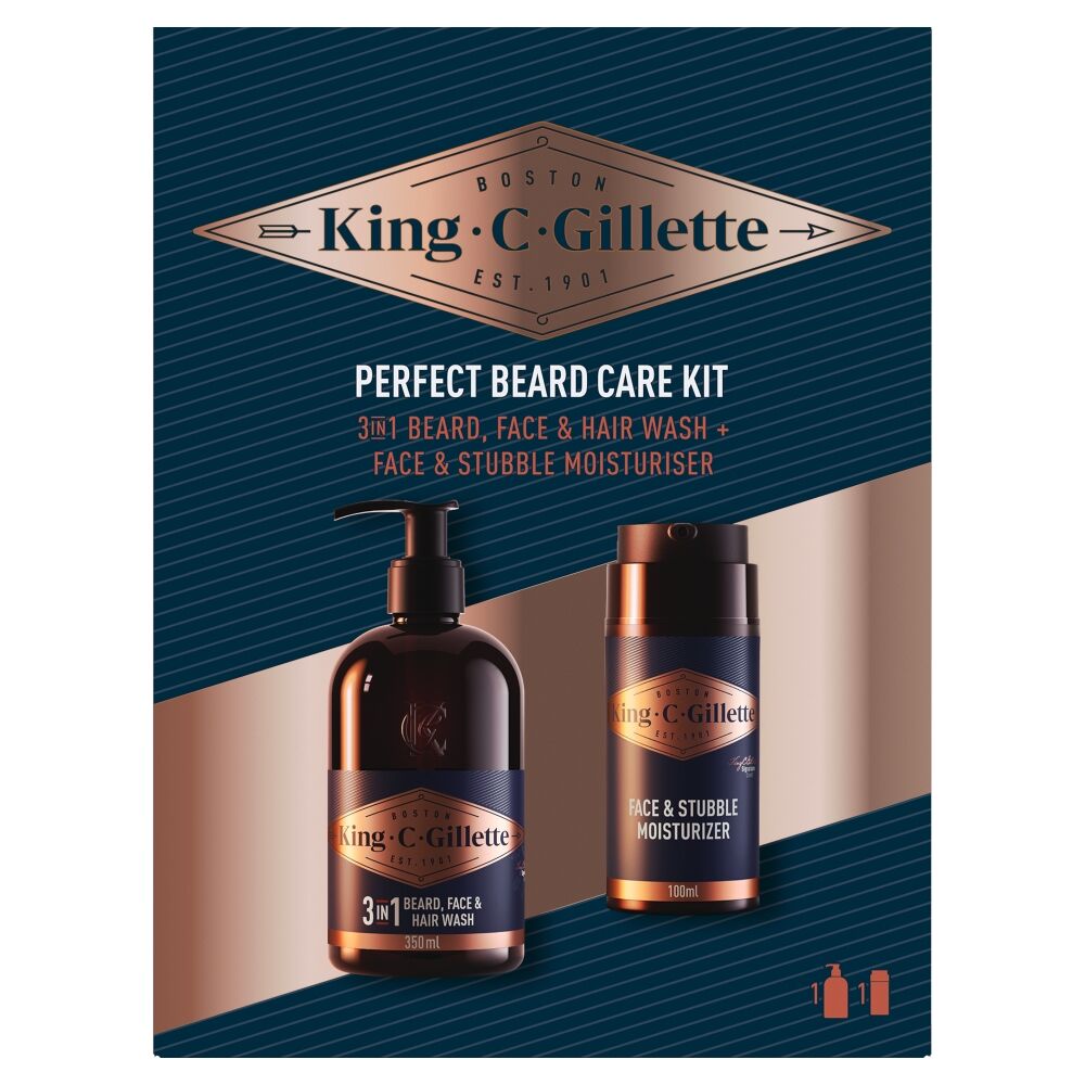 E-shop Darčeková súprava Gillette King C. Perfect Beard Care Kit