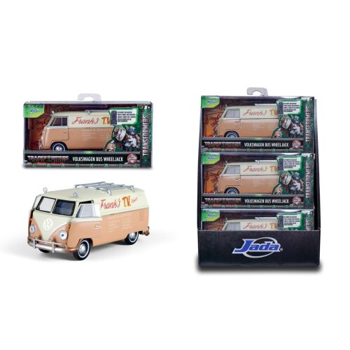 Jada Transformers T7 Volkswagen Wheelemach 1:32 méretarányú fém autómodell - Modell és makett