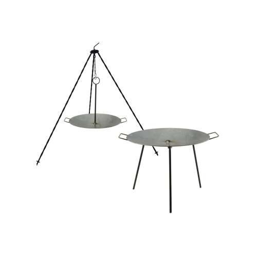 Vas grill tárcsa szett - boronatárcsa kétfunkciós 50cm + állvány 99370822