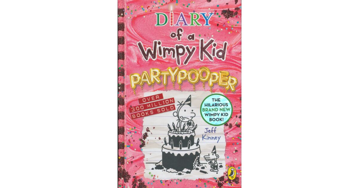 Jeff Kinney Diary of a Wimpy Kid Partypooper (book 20)