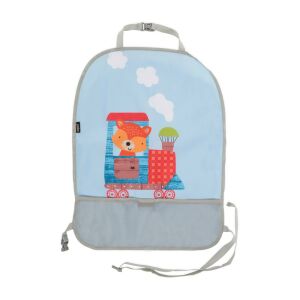 Zopa Róka Vonat Autós Ülésvédő Háttámlára Tároló Zsebbel - Zopa