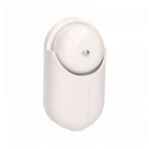 Orno OR-DP-VD-143/W wired doorbell, white, front view - Decoration