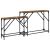 vidaXL Konzolasztal 2 pcs Öreg fa 100 x 28 x 75 cm Faanyag 147393709