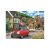 EuroGraphics Mini Cooper 1000 darabos puzzle, egy bájos falun áthaladó klasszikus Mini Coopert ábrázolva.