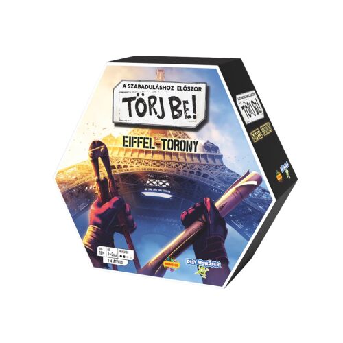 Törj Be! Eiffel-torony szabadulószoba társasjáték 