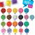 Aquabeads refill beads in various colors
