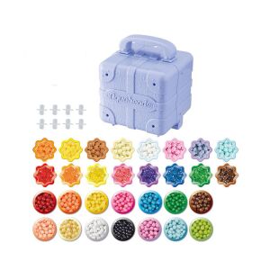 Aquabeads Mega Set Reîncărcare cu 3000 de Mărgele și Valiză - Perle, mărgele