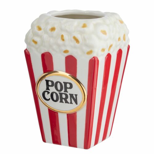 POPCORN kerámia váza, 13 cm magas, különleges dizájn - Otthon és kert