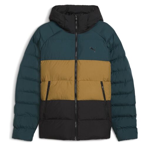 Puma Mono kapucnis puffer kabát férfiaknak, többszínű télikabát - Puma