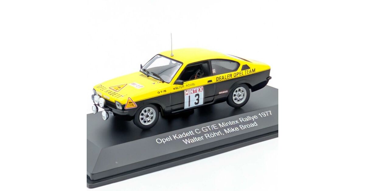 Brekina 20405 Opel Kadett C GT/E #43 W.Röhrl DRM 1976 | Menzels Lokschuppen Onlineshop