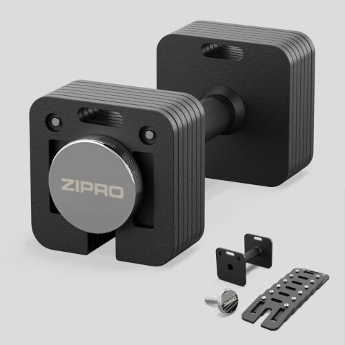 ZIPRO SQUARE Állítható Súlyzó 16 kg súlytárcsákkal és rögzítő mechanizmussal - Súly és súlyzó