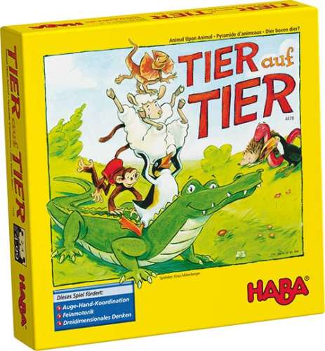 HABA Állatpiramis készségfejlesztő Társasjáték 