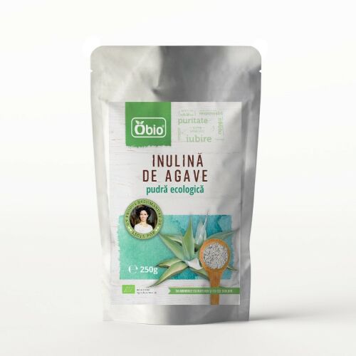 Bio agave inulin por, 250g, Obio
