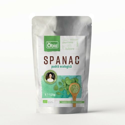 Bio spenótpor, 125g, Obio