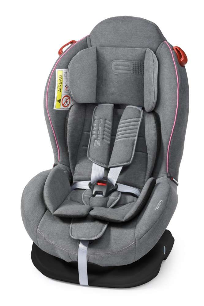 Espiro Delta Autósülés 0-25kg - szürke-rózsaszín 2019