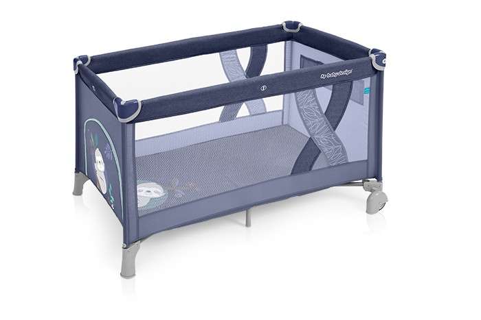 Baby Design Simple fix Utazóágy - kék 2019
