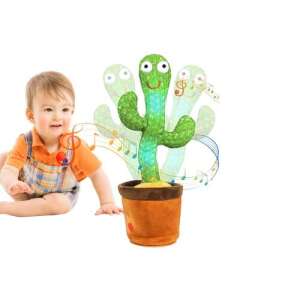 Visszabeszélő kaktusz – USB- énekel, táncol, zenél, elismétli amit mondasz neki 43145919 Interaktív plüssök