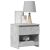 vidaXL betonszürke forgácslap éjjeliszekrény 40 x 30 x 39 cm 142098938