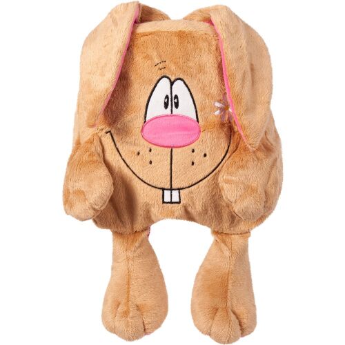 Hátizsák plüss nyuszival 38cm, állítható pántok, hipoallergén