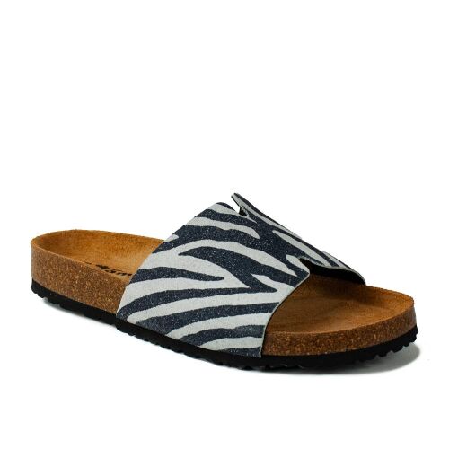 Tamaris női zebra mintás papucs - Tamaris