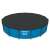 Bestway 457cm pool cover on blue steel frame pool
