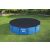 Bestway 457cm pool cover on steel frame pool in garden setting