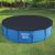 Bestway 457cm pool cover on steel frame pool in backyard