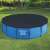 Bestway 457cm pool cover on steel frame pool in garden