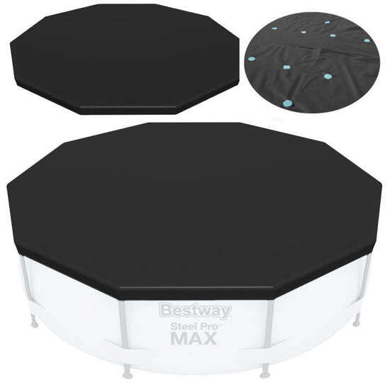 Bestway FFF 120 PVC fólia na krytie bazéna, pre bazén s kovovým rámom, 305cm