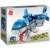 QMAN® Wave Fighter Shark Alloy Version Bausteine, blau und grau, Verpackung, Karton, Vorderansicht