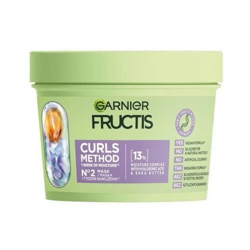 GARNIER_Fructis Curls Method hajmaszk göndör hajra 370ml 147707428 - Hajpakolás