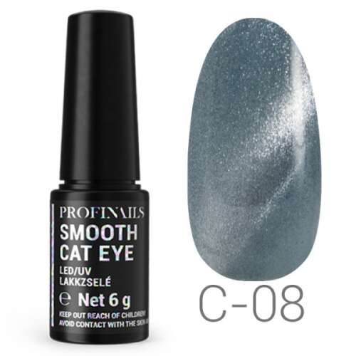 Profinails Smooth Cat Eye LED/UV gél lakk, C-08, 6g - Profinails