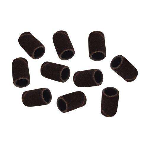 10 darabos durva csiszoló gyűrű körömfúróhoz, 100-as szemcseméret