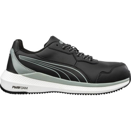 Puma Zoom Black S3S ESD FO HRO SR munkavédelmi cipő PWRFOAM talppal - Puma