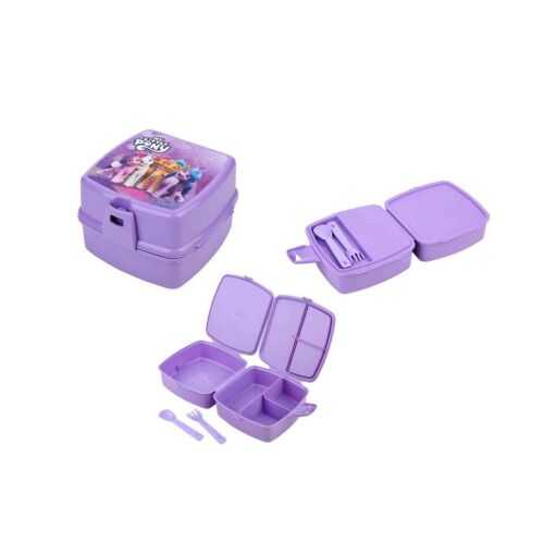 My Little Pony Smart szendvicstartó, lila uzsonnás doboz gyerekeknek - Gyerek étel-és italtároló