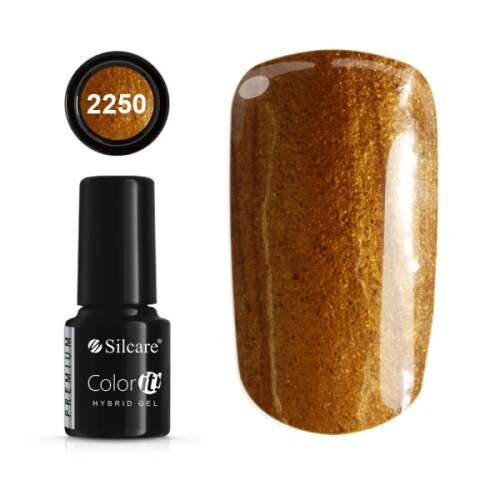 Silcare Color It Premium Hibrid Gél Lakk 2250 Arany - Nono