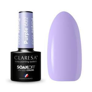 Claresa Soak Off UV/LED Gel Polish in Purple 602, 5g - Gel-Lack