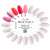 Profinails Gellac LED/UV lakkzselé színpaletta, bemutatva a rózsaszín, piros és fehér árnyalatait