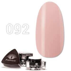 Profinails Színes UV Zselé No. 092, rózsaszín körömzselé, 5g - Műköröm zselé