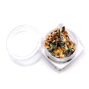 Arany körömdíszítő fólia pelyhek - Nono