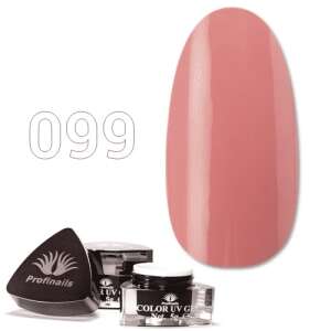 Profinails Színes UV Zselé No. 099, rózsaszín körömzselé, 5g - Műköröm zselé