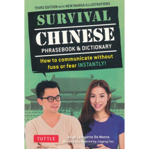 Túlélő kínai - Kifejezéstár és szótár - angol nyelven (Survival Chinese - Phrasebook & Dictionary) 147757440 - Nyelvkönyv és szótár