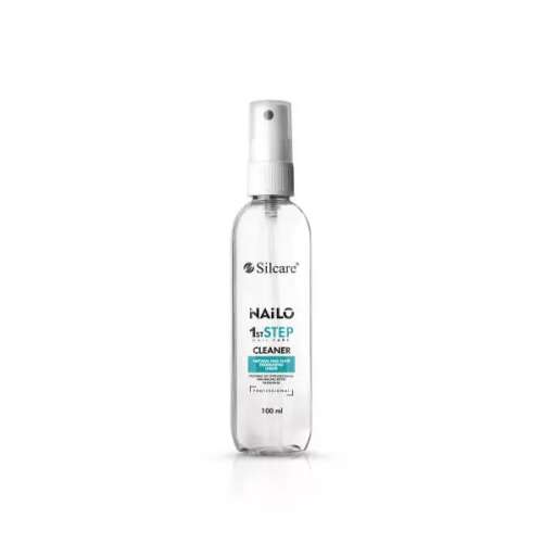 Silcare Nailo 1st Step Cleaner, 100ml, köröm előkészítő, körömlakk lemosó, köröm díszítés - Műköröm előkészítő és segéd folyadék