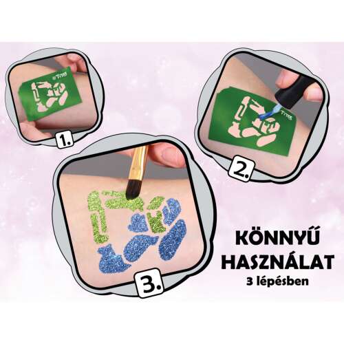 Tytoo Jármûves sablon szett 15 db-os