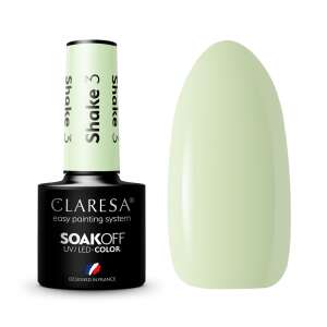 Claresa Shake 03 Gel Polish, hellgrüne Farbe, 5g Flasche - Gel-Lack
