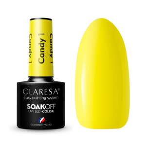 Claresa Candy 1 Soak Off UV LED Gel Polish, Gelb - Candy