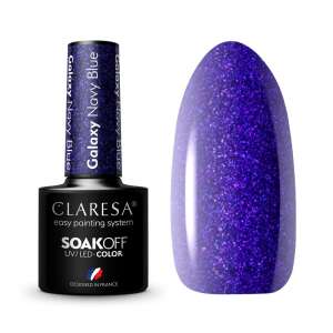 Claresa Galaxy Navy Blue Gel Polish, 5g, Soak-Off UV/LED Farbe, Einfaches Lackiersystem, Designed in Frankreich - Gel-Lack