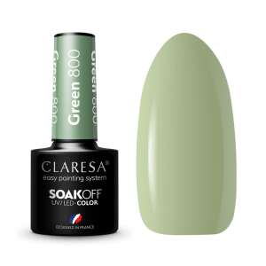 Claresa Green 800 Soak Off UV LED Gel Polish, einfaches Lackiersystem, entworfen in Frankreich - Claresa